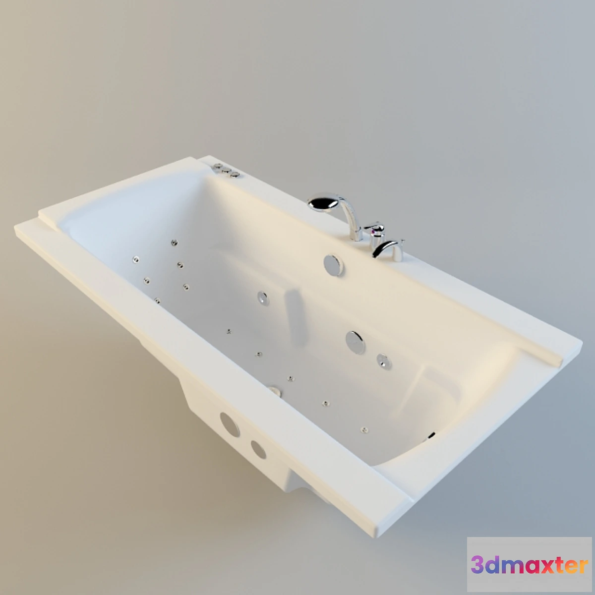 630041 - Aessel. Hydromassage bath “Ron”.