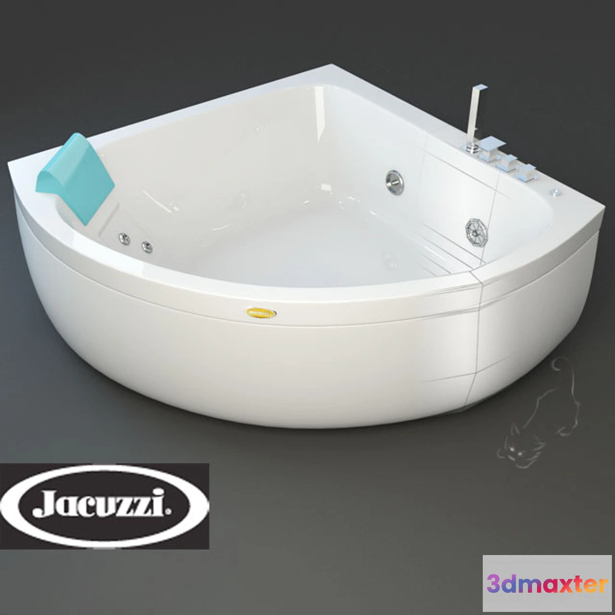 630065 - jacuzzi _ Aquasoul Corner 140