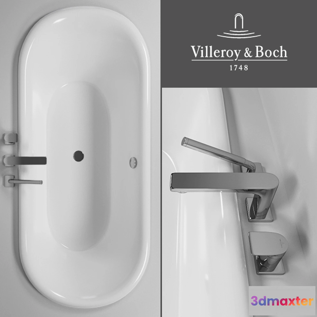 644323 - Bathtub Villeroy & Boch Nexus