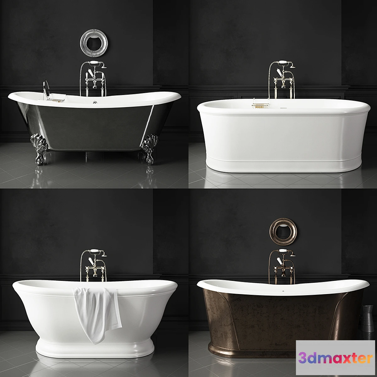 648795 - Devon & Devon Bath set (vray corona) - No.2
