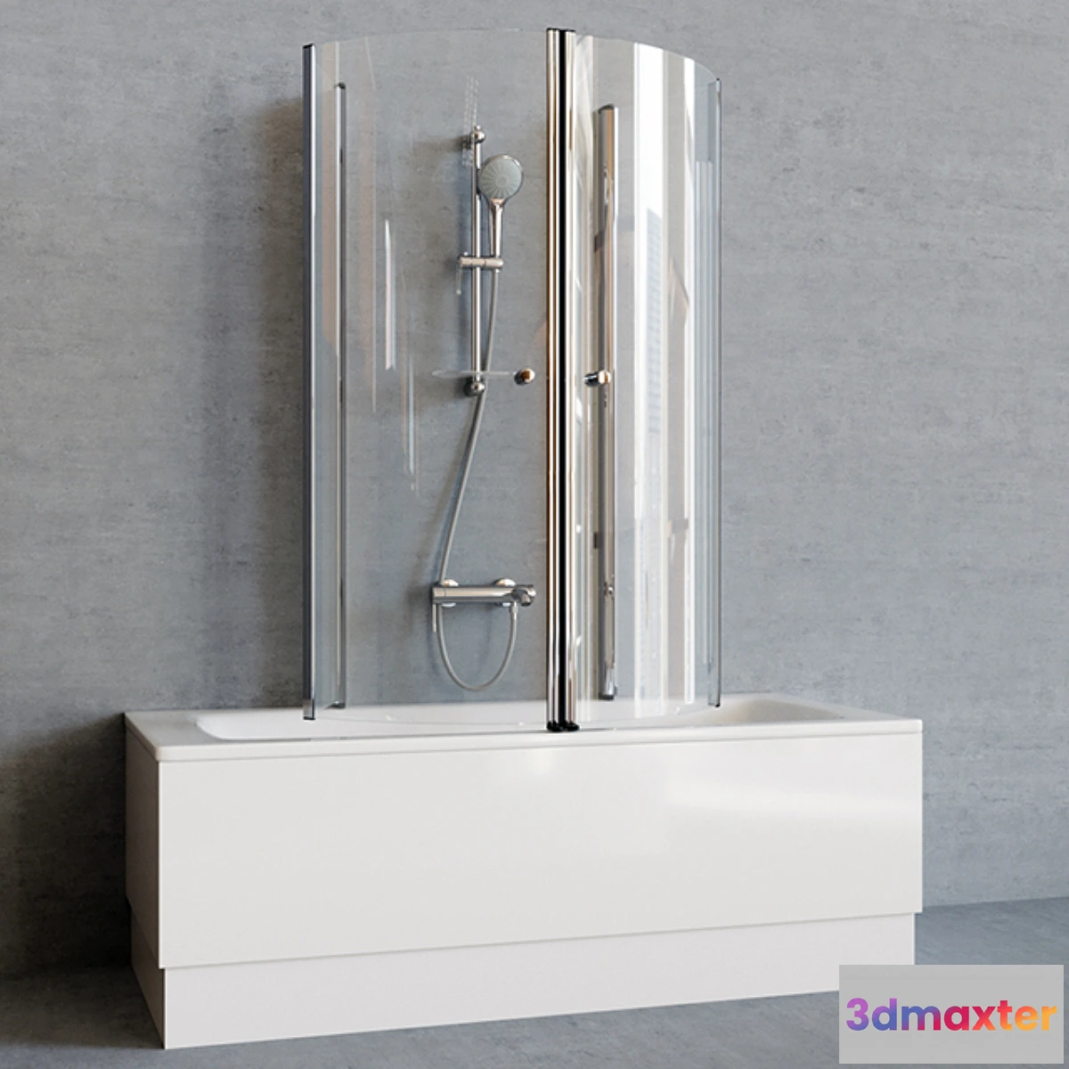 661299 - Roca Bath with Samo Shower