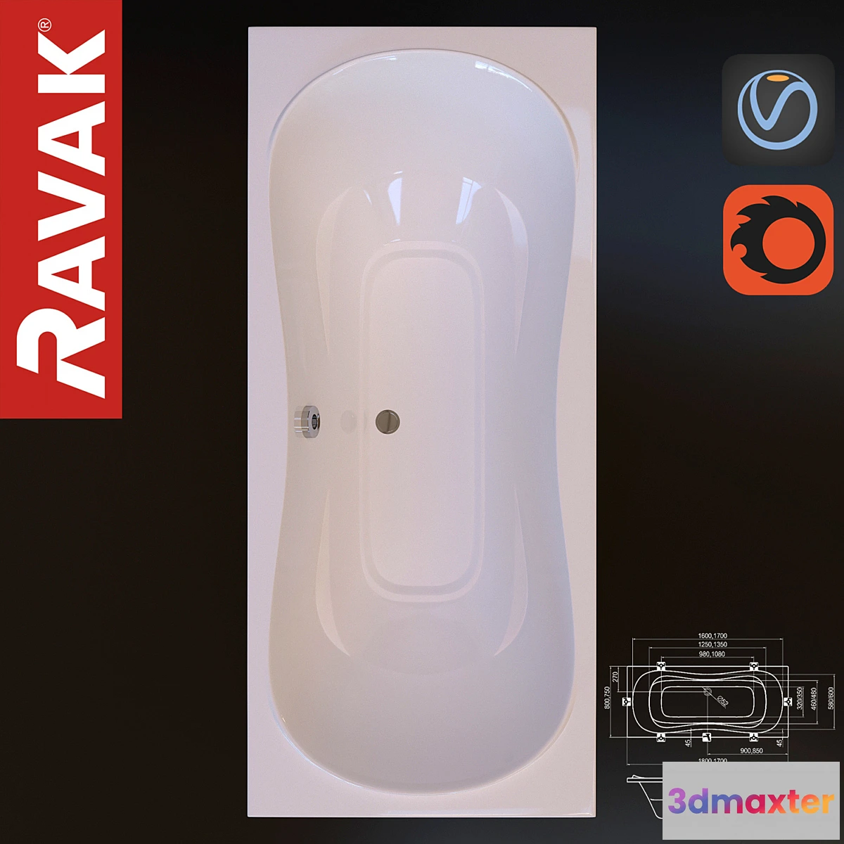 670613 - Ravak Campanula II