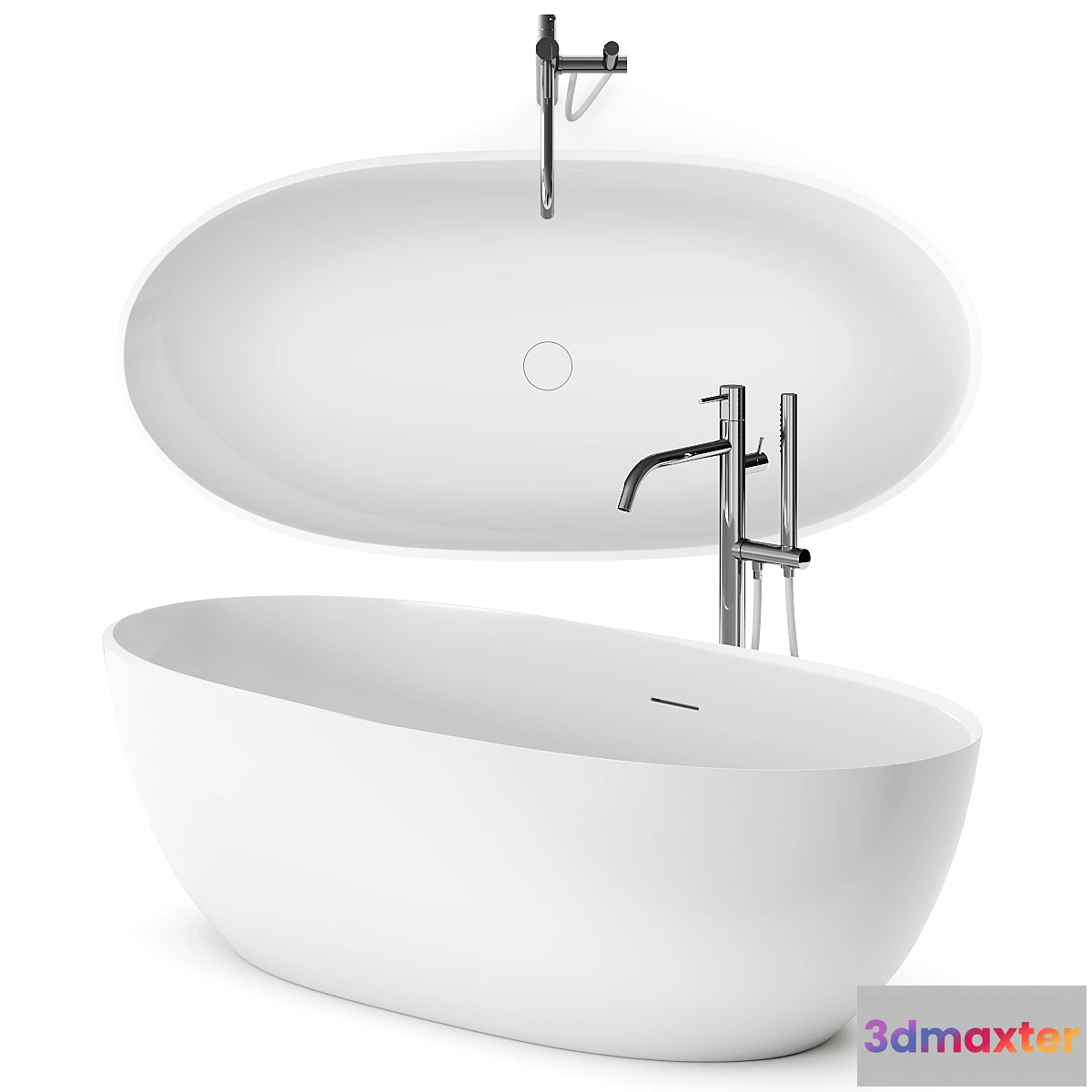 675317 - Aloe by Kos By Zucchetti Bathtub