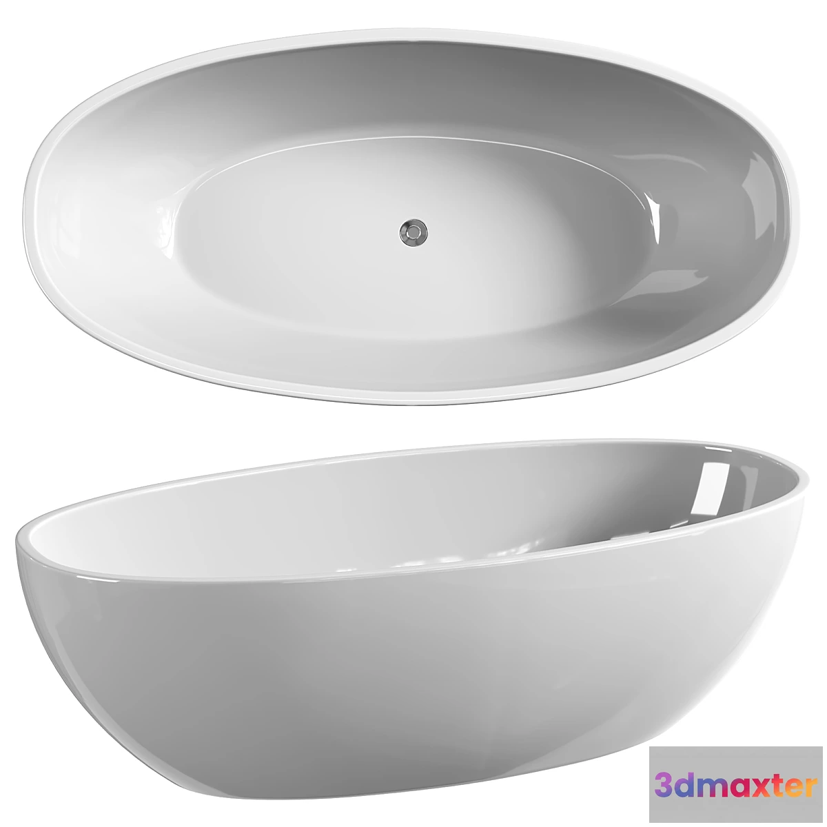 686148 - Victoria + Albert Barcelona Classic freestanding oval bath