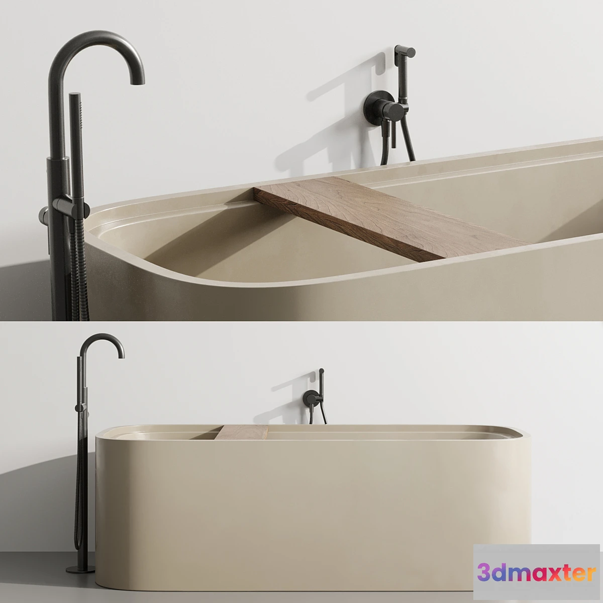 686160 - Cocoon Pb Bathtub by Fauset Omnires Y set