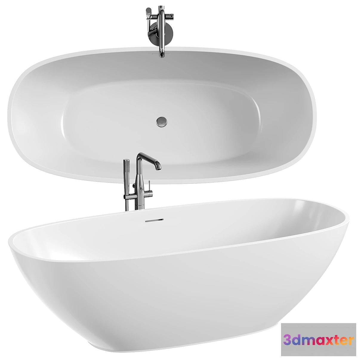 686186 - Aqua de Marco Angelo artificial stone bathtub