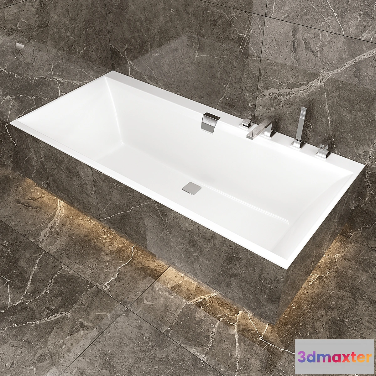 686214 - Bath Villeroy & Boch Squaro Edge 12.