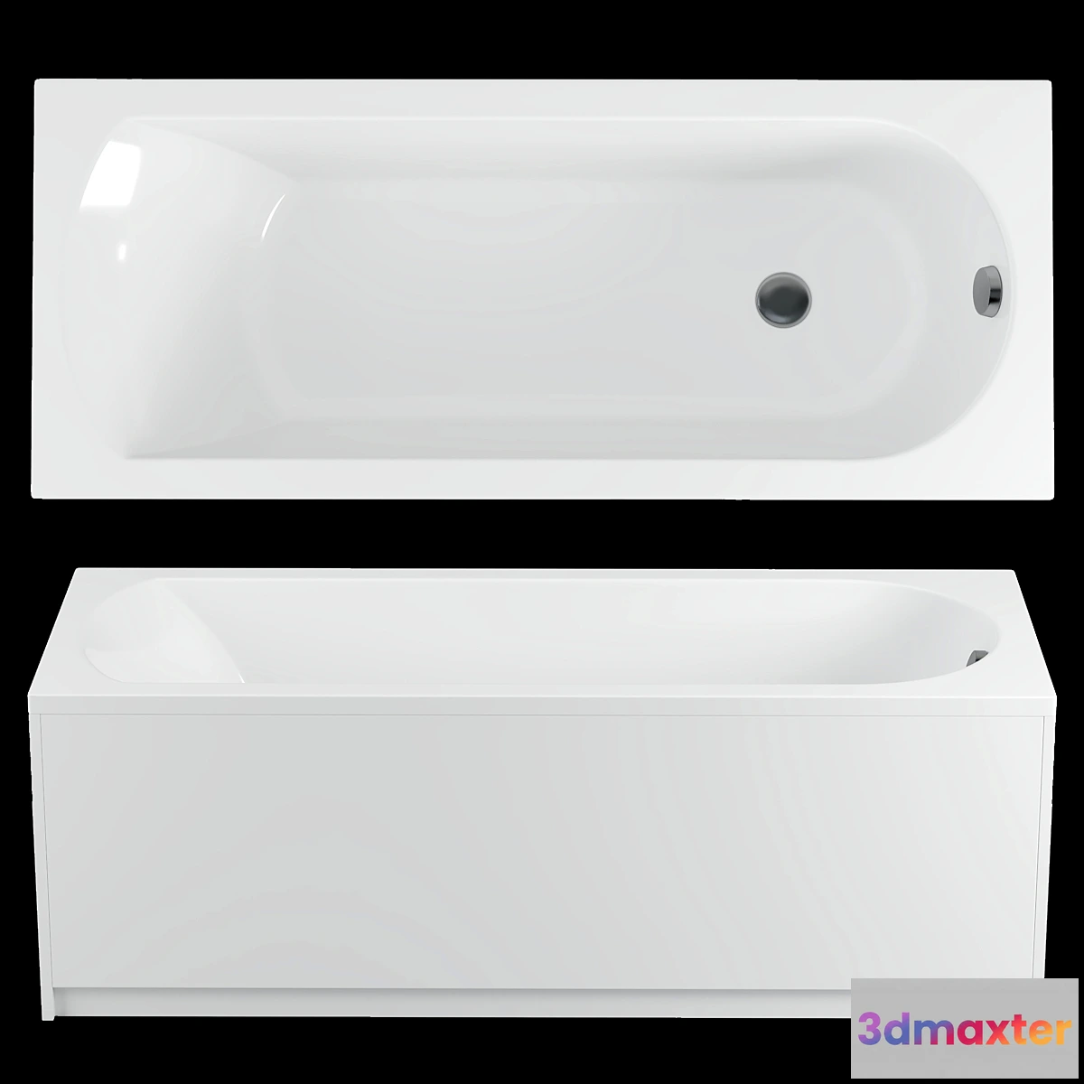 686252 - Acrylic bathtub Riho Miami 170×70