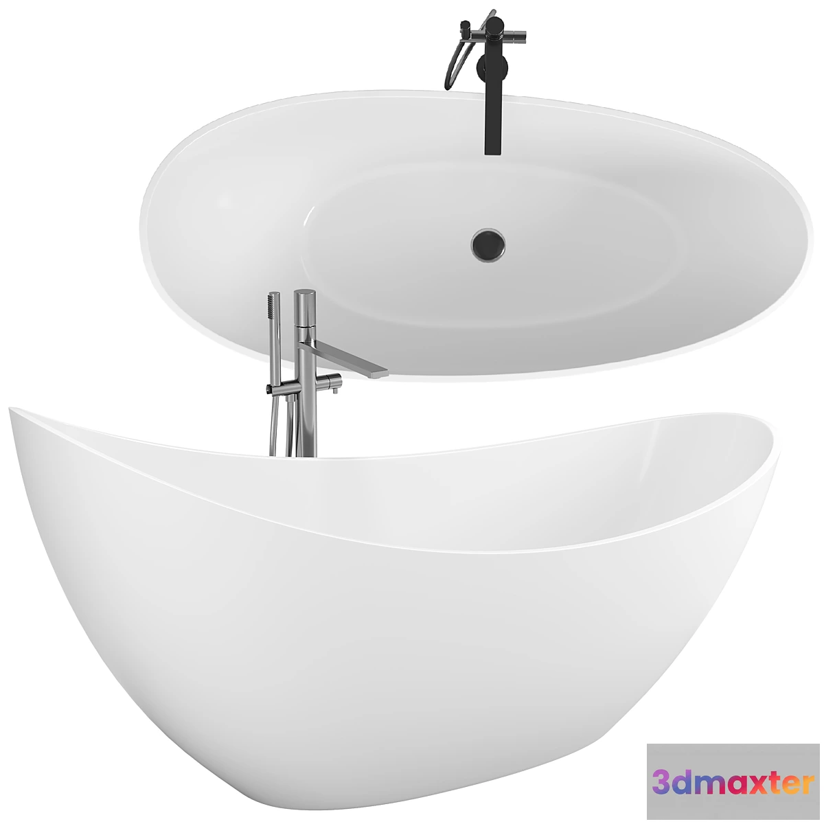 686256 - Debbi 74 Soaking Bathtub