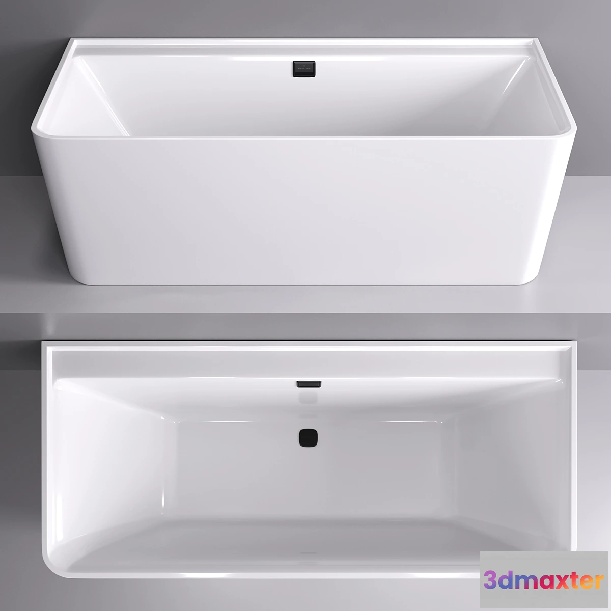 849885 - Wall-mounted bathtub Villeroy & Boch Collaro - No.3