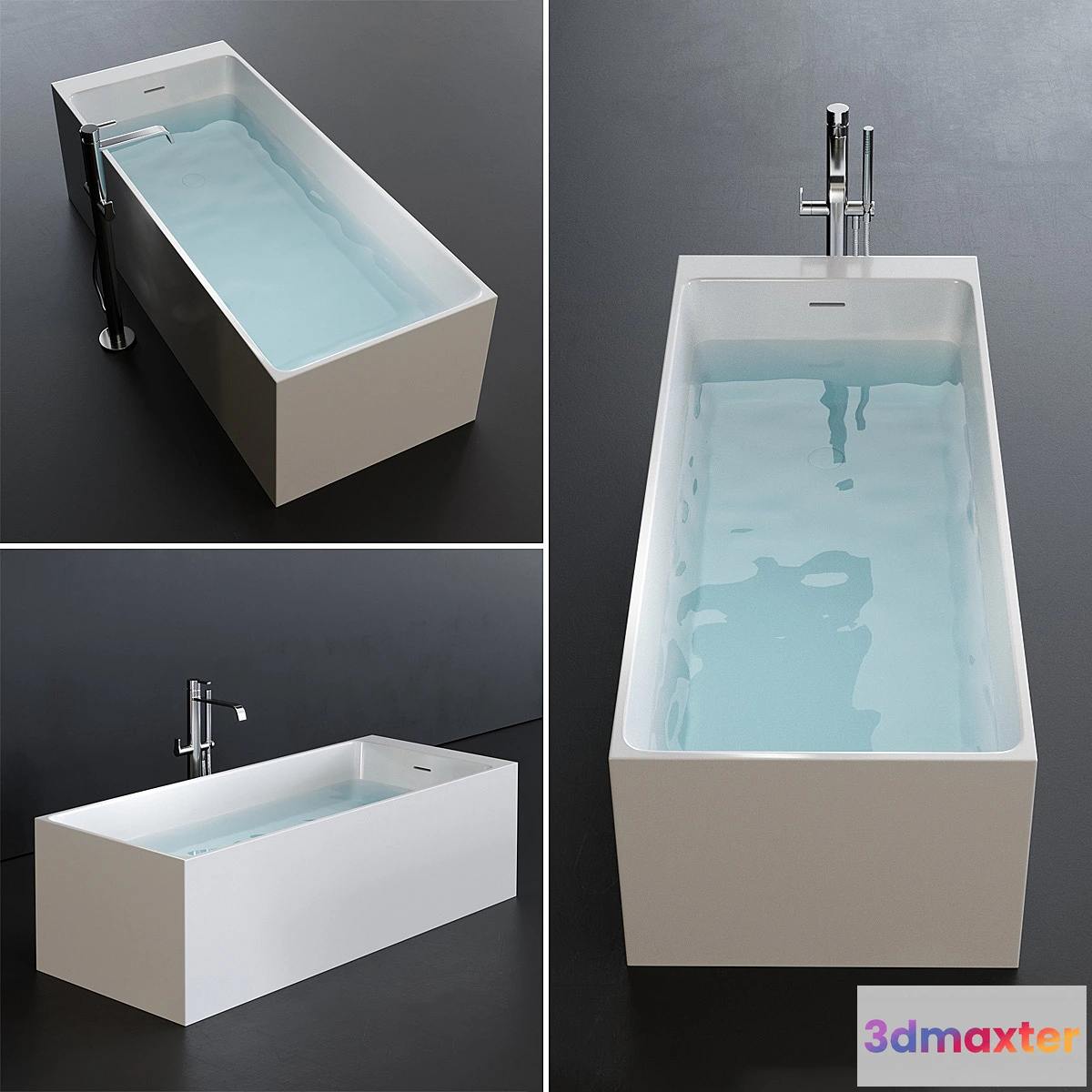 874207 - Disenia Square Bathtub - No.4