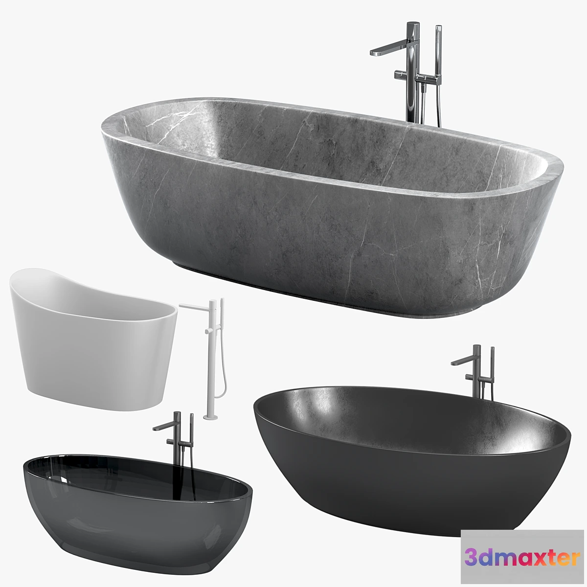 896902 - ANTONIO LUPI baths with faucets set 1 - No.3