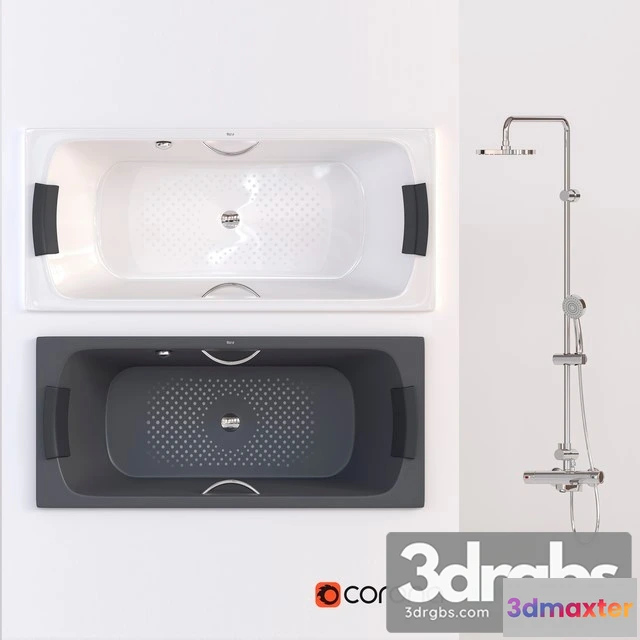 911556 - Bath Roca Lun and Shower Set Victoria