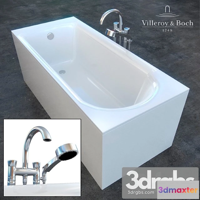 911586 - Bathroom Faucet Pavia La Fleur Villeroy Boch