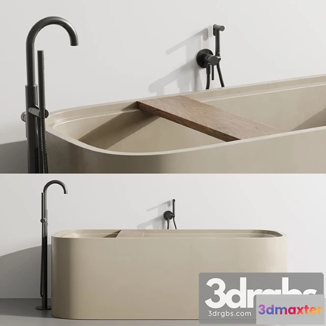 911656 - Cocoon Pb Bathtub by Fauset Omnires Y set