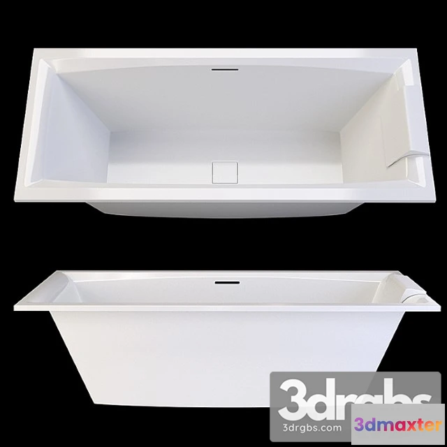 911824 - Riho Still Square Acrylic Bathtub