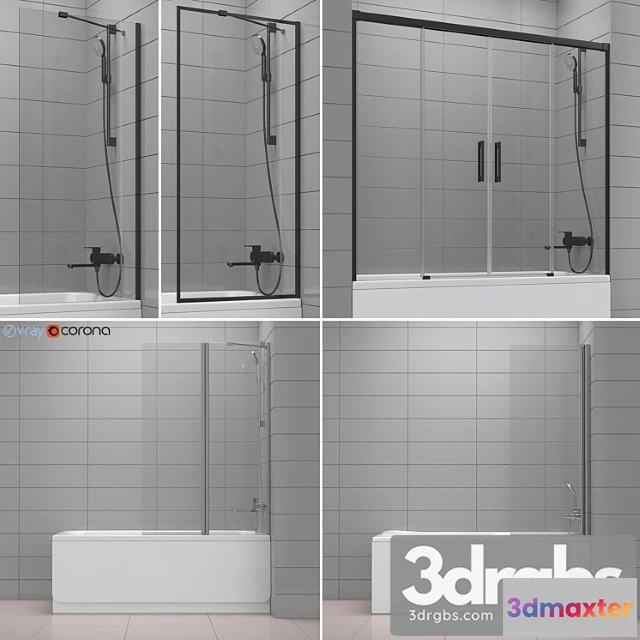 911852 - Shutters for Baths and Baths Ravak and Radaway Set 44