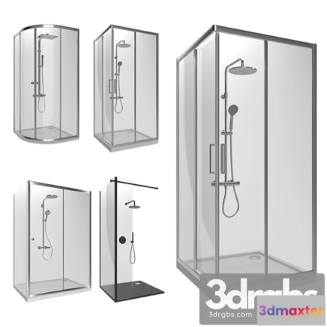1014414 - Omnires shower enclosures set 2
