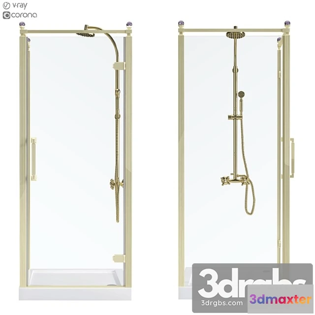 1014438 - Shower corner beta cube classic nbb1221 90×90