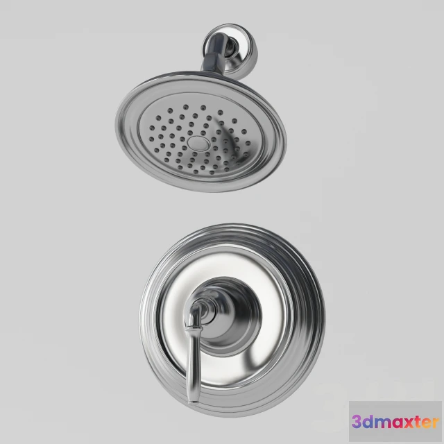 1078954 - Devonshire 1-Handle Rite-Temp Shower Faucet Trim Kit in Polished Chrome - 212511