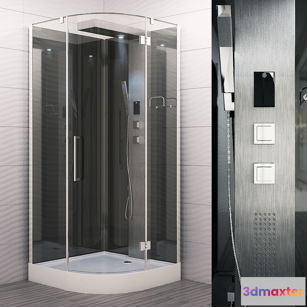 1284646 - Shower Timo Armo 3D Max