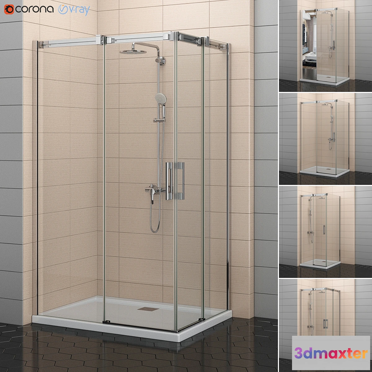 1330233 - Radaway Showers  Espera 3D Max