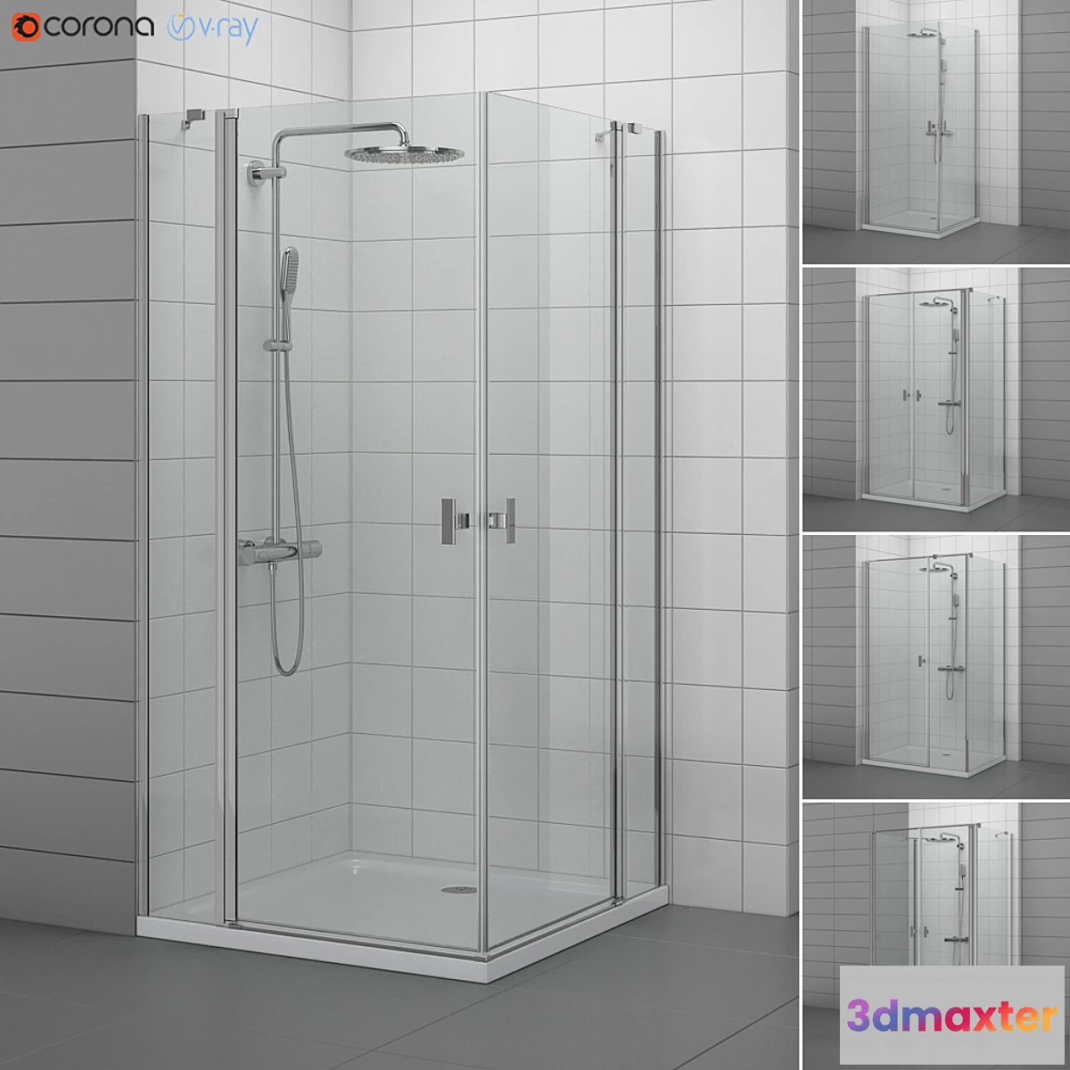 1341406 - Radaway Showers  NES 1 3D Max