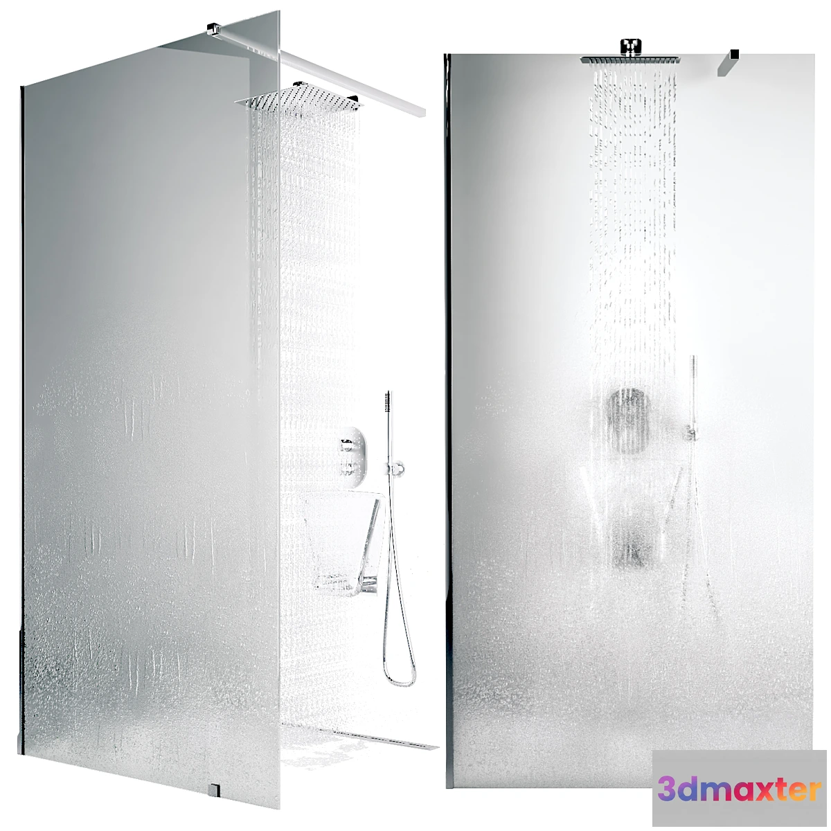 1357421 - Walk-in shower 3D Max