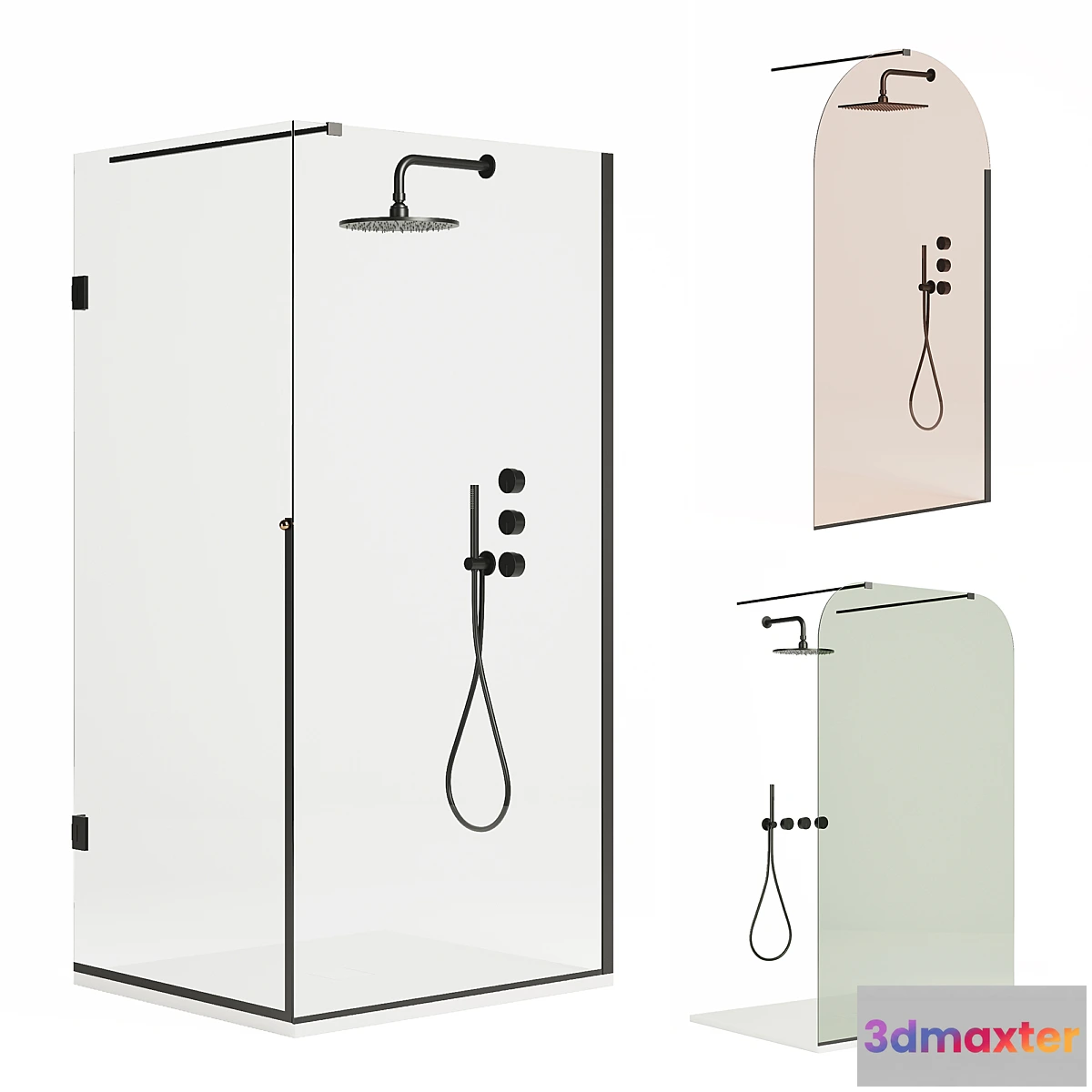 1415618 - Ex.t nouveau showers + Falper Acquifero 3D Max