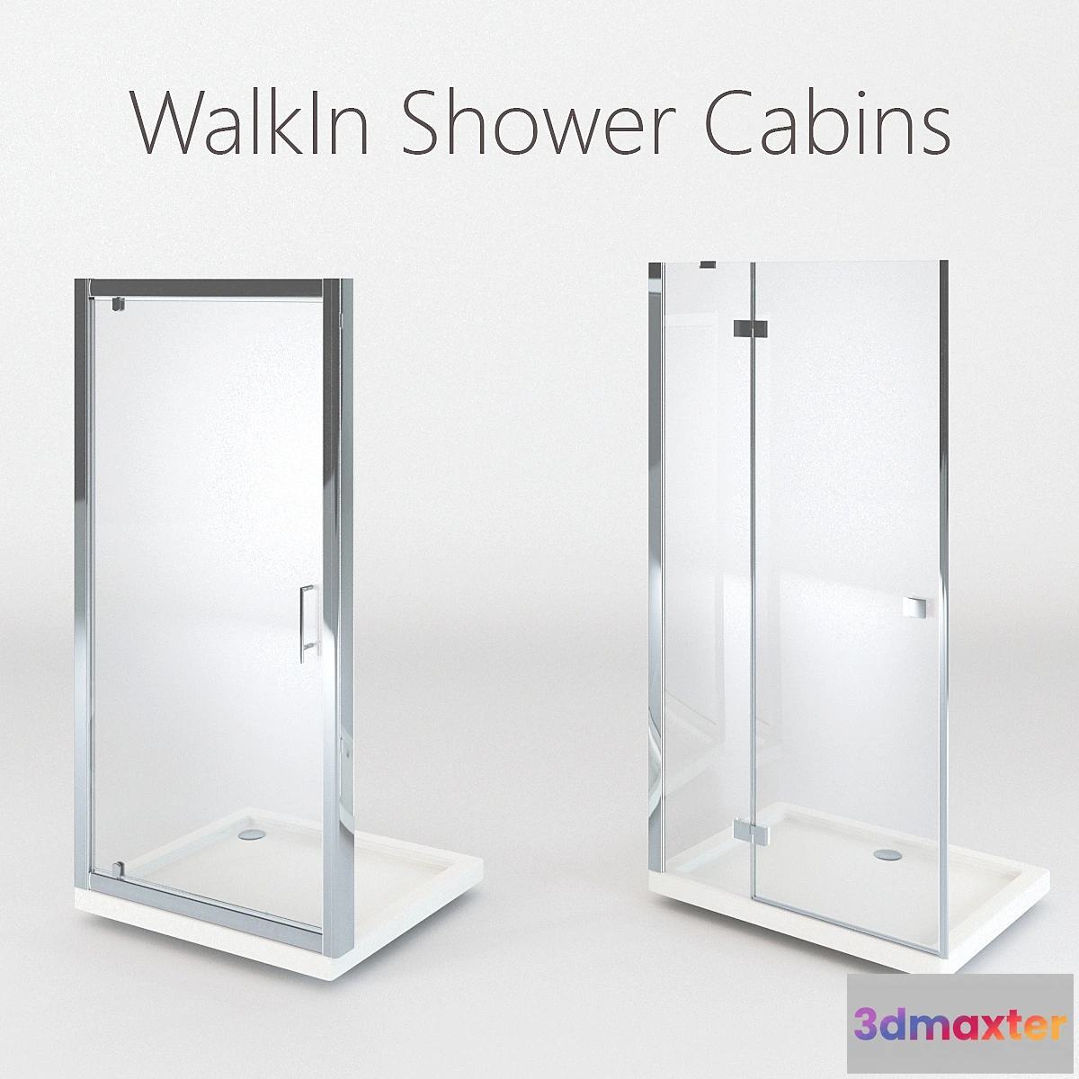 1426326 - WalkIn Shower Cabins 3D Max