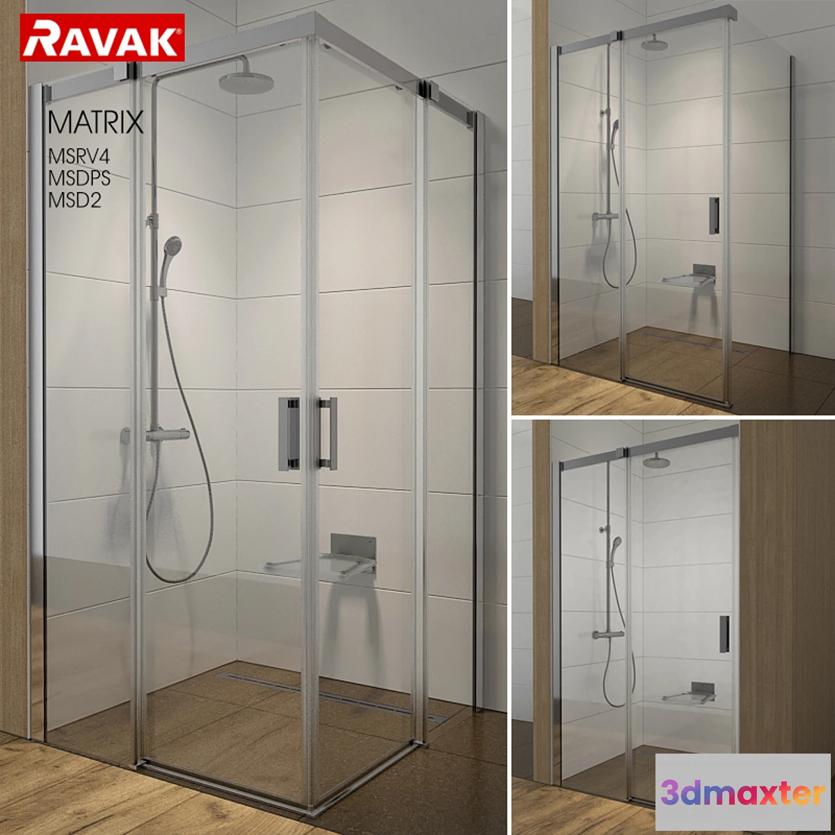1448780 - Shower RAVAK Matrix 3D Max