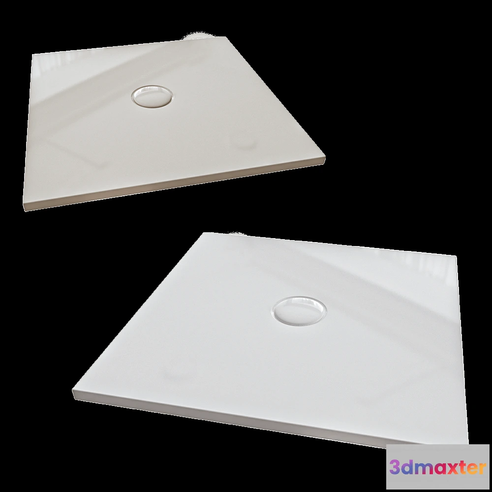 1588790 - Bette - Shower tray BetteFloor 5831 3D Max