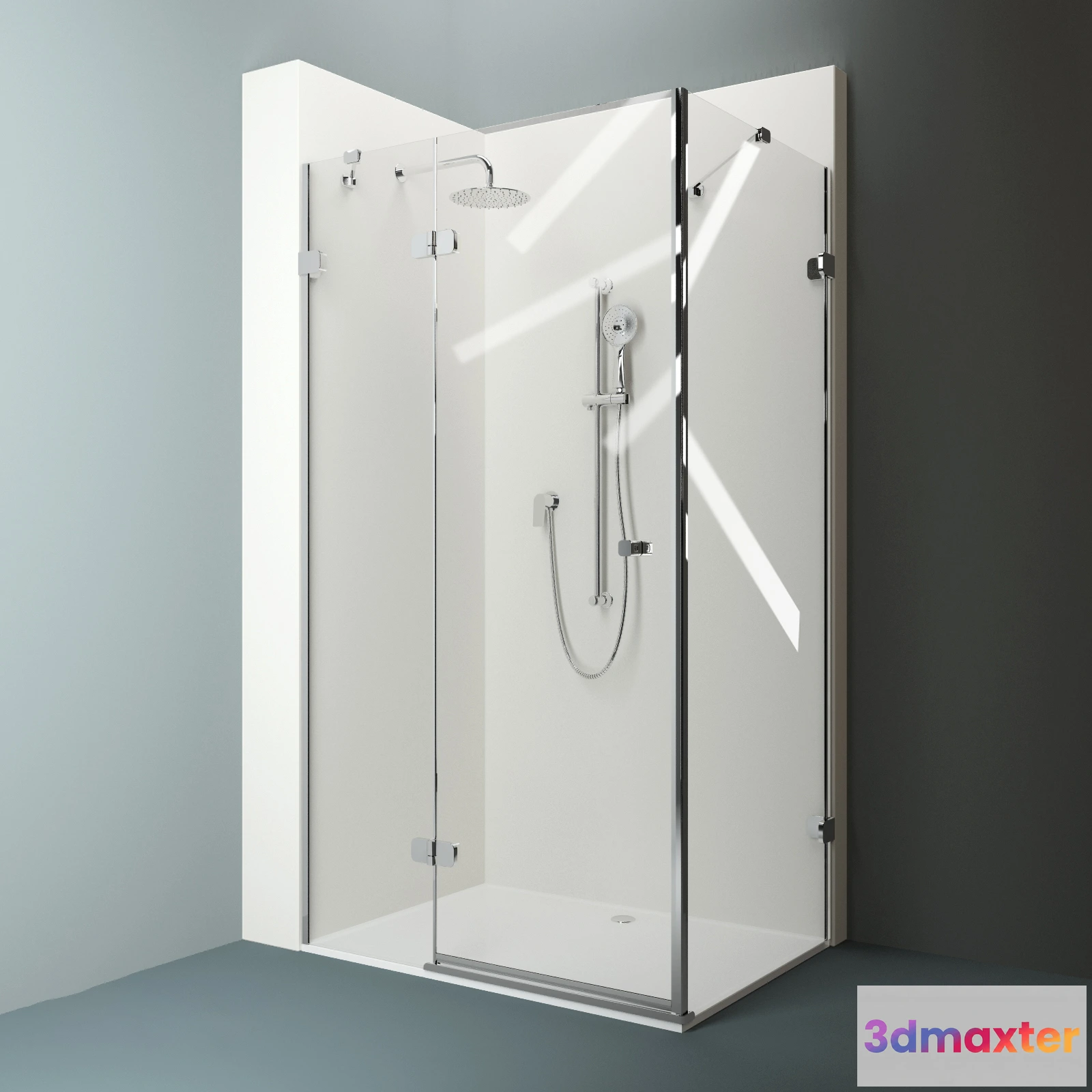 1588822 - bathroom - Shower cabin 29 3D Max