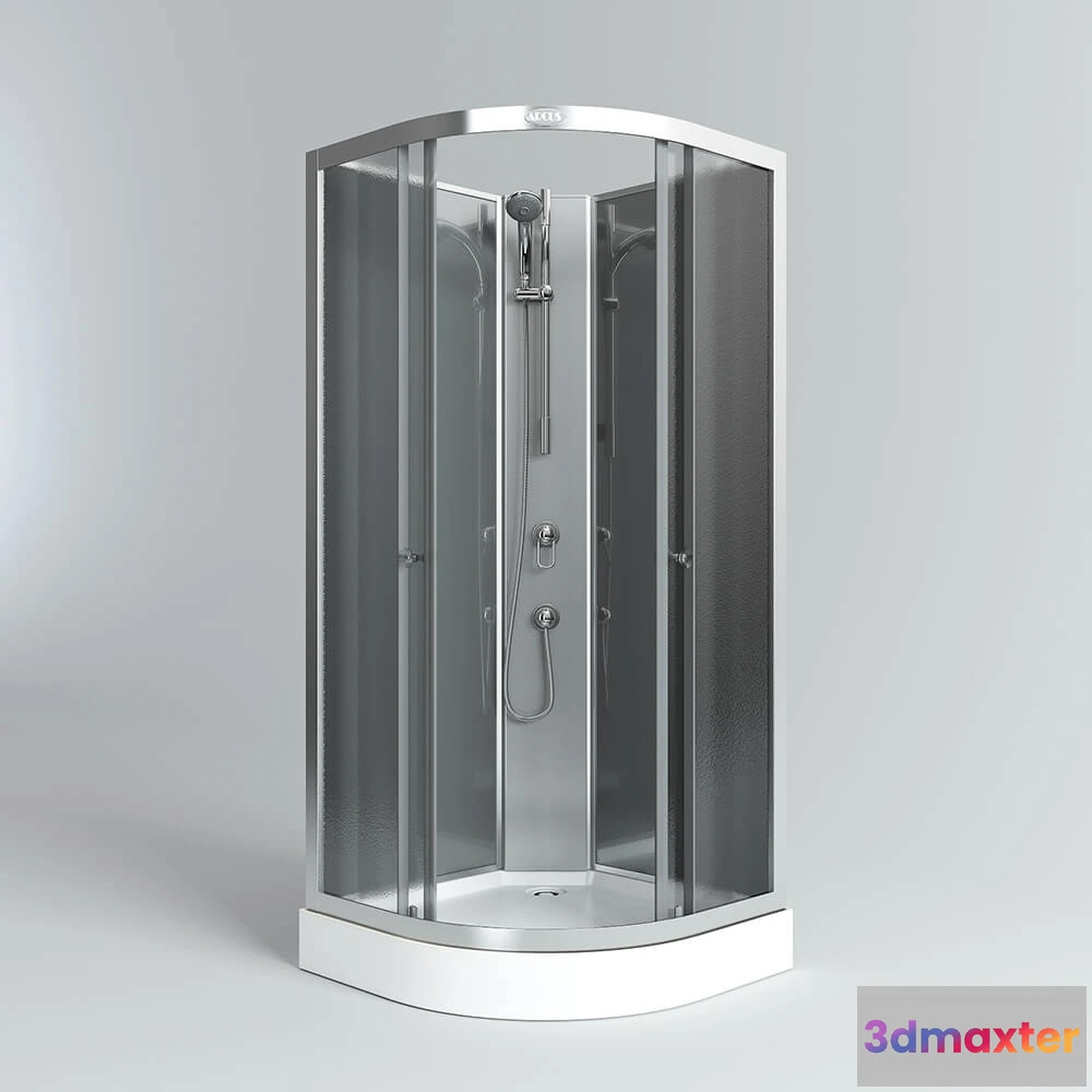 1588852 - bathroom - Shower ARCUS AS-100 3D Max