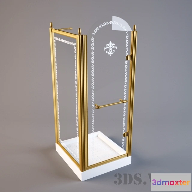 1588896 - bathroom - Cesares RETRO A1-AX1 90×100 3D Max