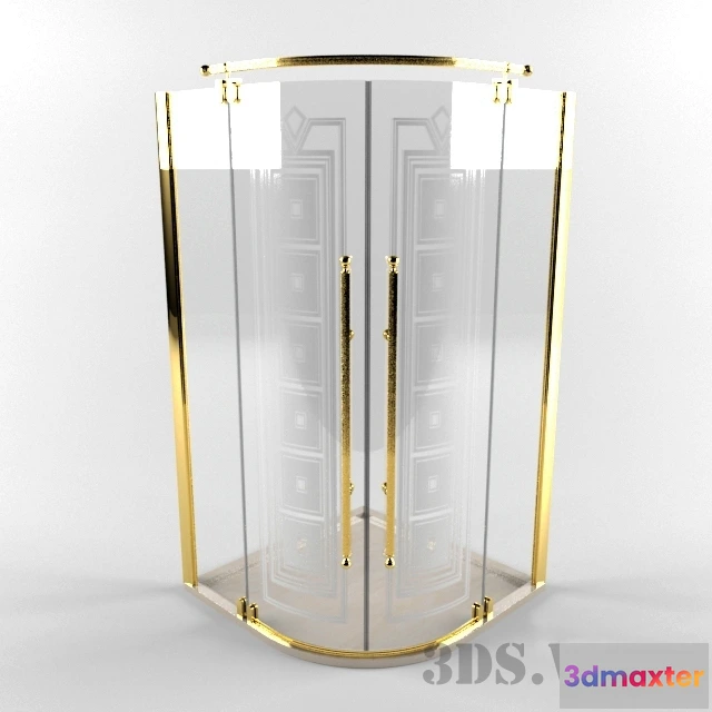 1588900 - bathroom - Shower cabin Eurodesign IL Borgo 3D Max