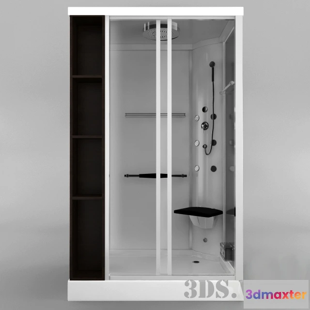 1588904 - bathroom - Shower cabin Timo Puro 3D Max