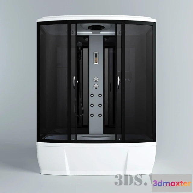 1588908 - bathroom - Shower cabin AS-205 3D Max