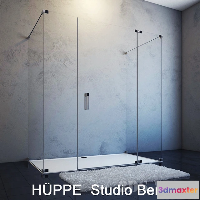 1588920 - bathroom - Shower cabin HUPPE Studio Berlin 3D Max