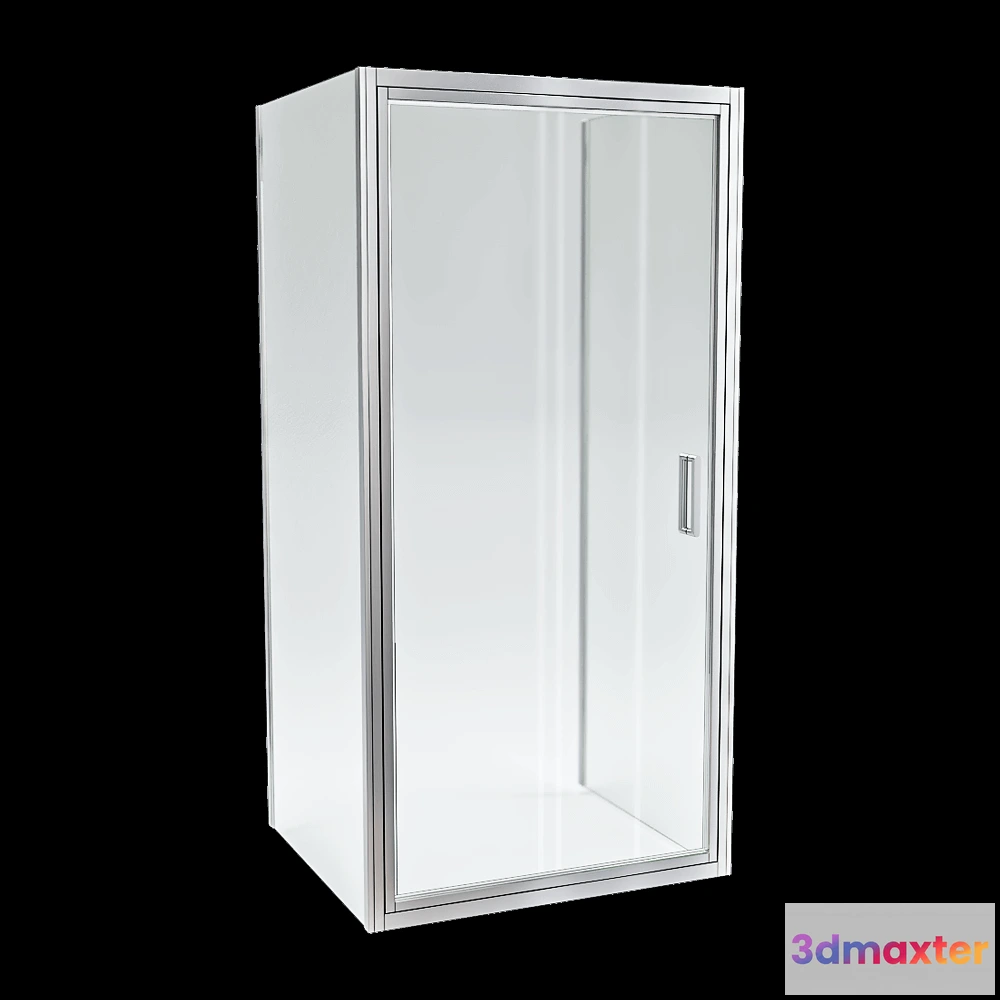 1588936 - WasserKRAFT - Shower enclosure Salm 27I41 3D Max