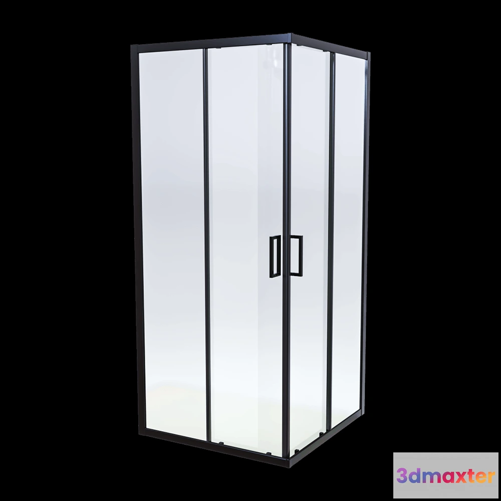 1588944 - WasserKRAFT - Shower cabin DillLippe 2 3D Max