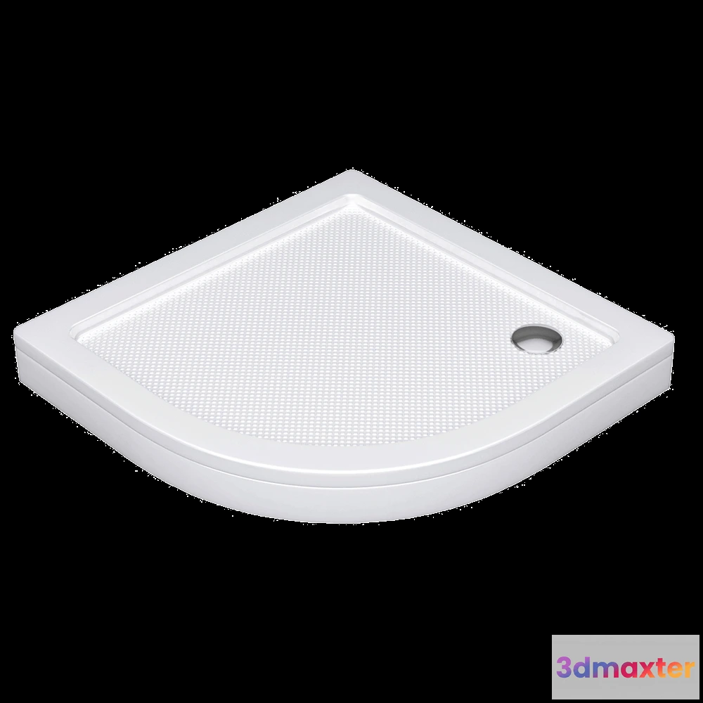 1588950 - WasserKRAFT - Shower tray 26T01 3D Max