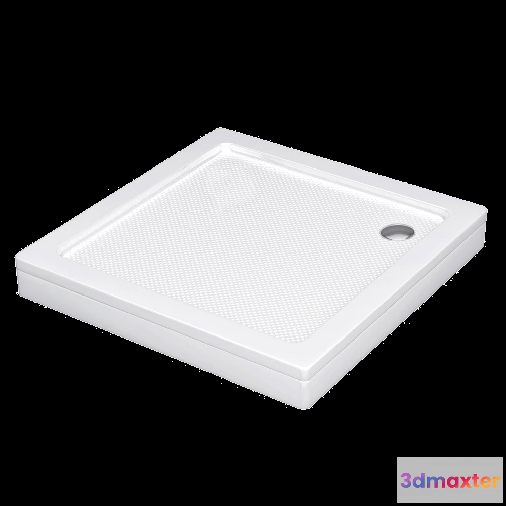1588952 - WasserKRAFT - Shower tray 29T03 3D Max