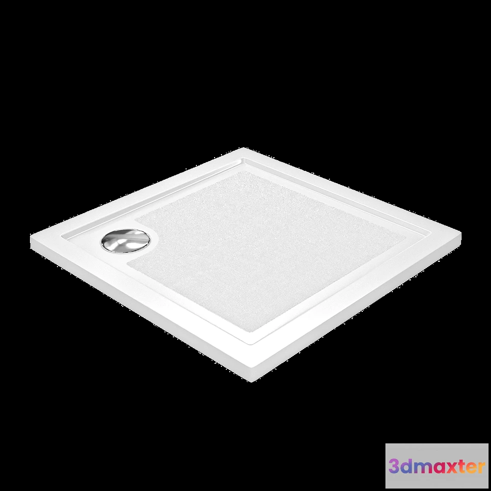 1588954 - WasserKRAFT - Shower tray 27T03 3D Max