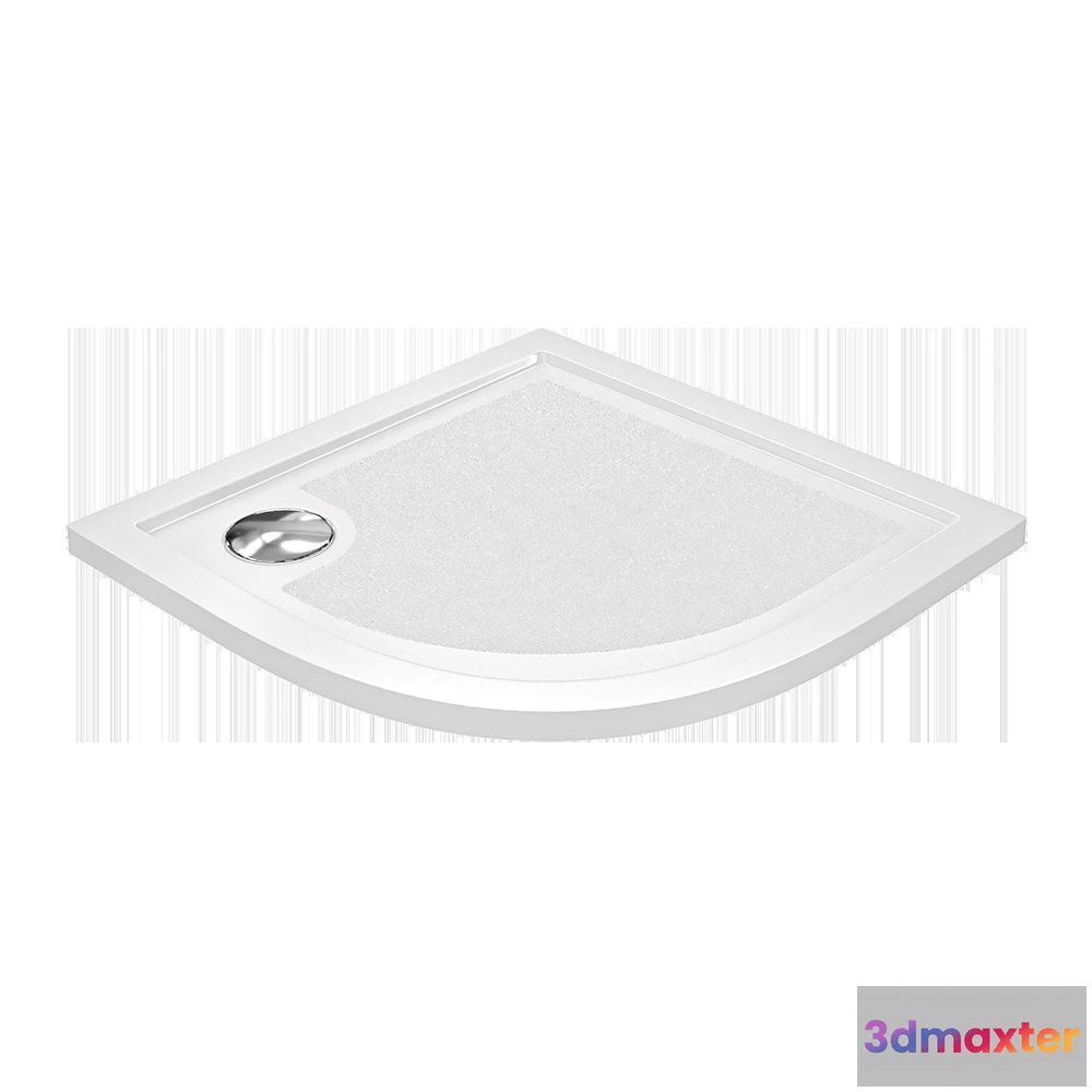 1588956 - WasserKRAFT - Shower tray 27T01 3D Max