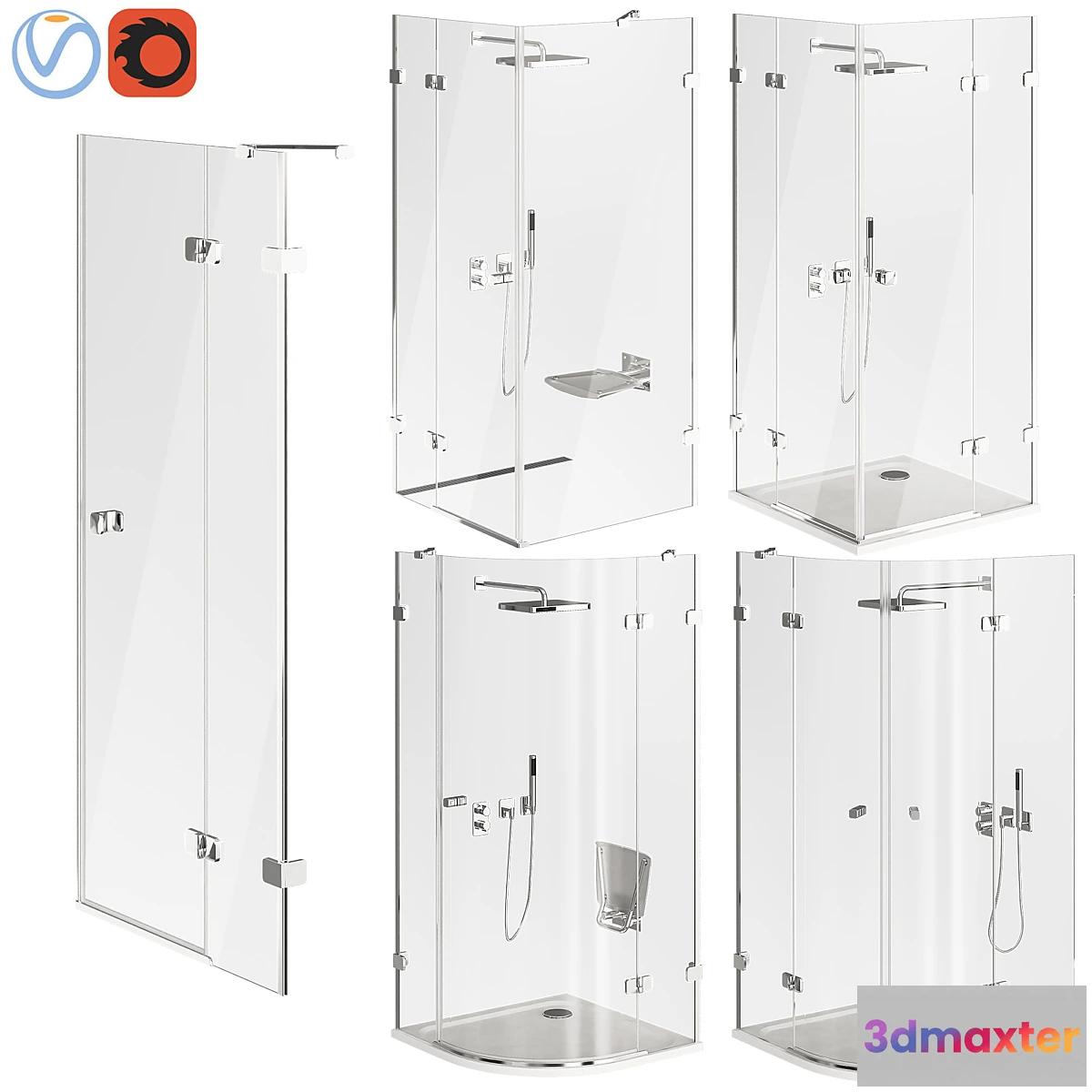 545171 - Ravak Brilliant Shower Cabin