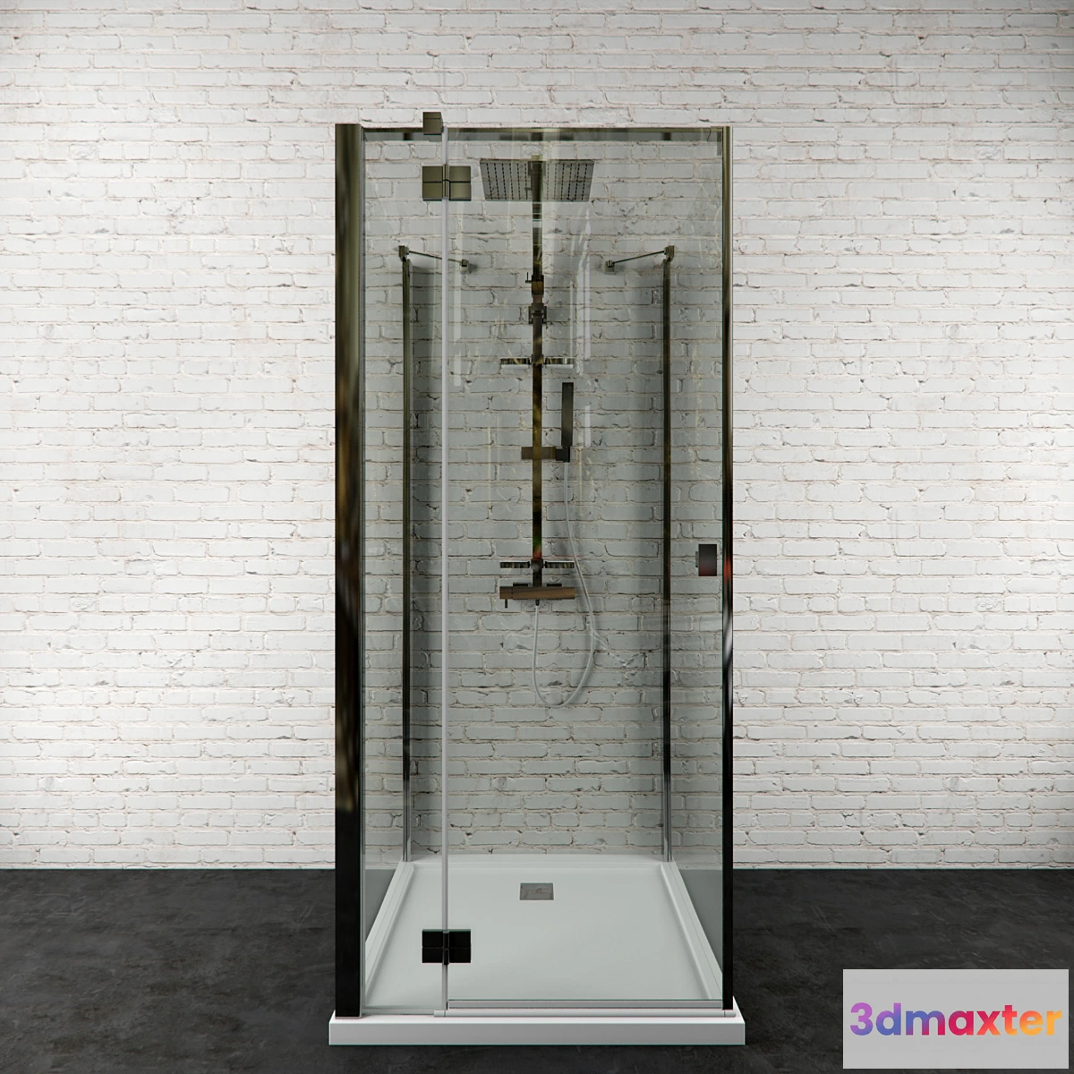 630647 - Shower stall Essenza kdj + s + shower system Touareg 2