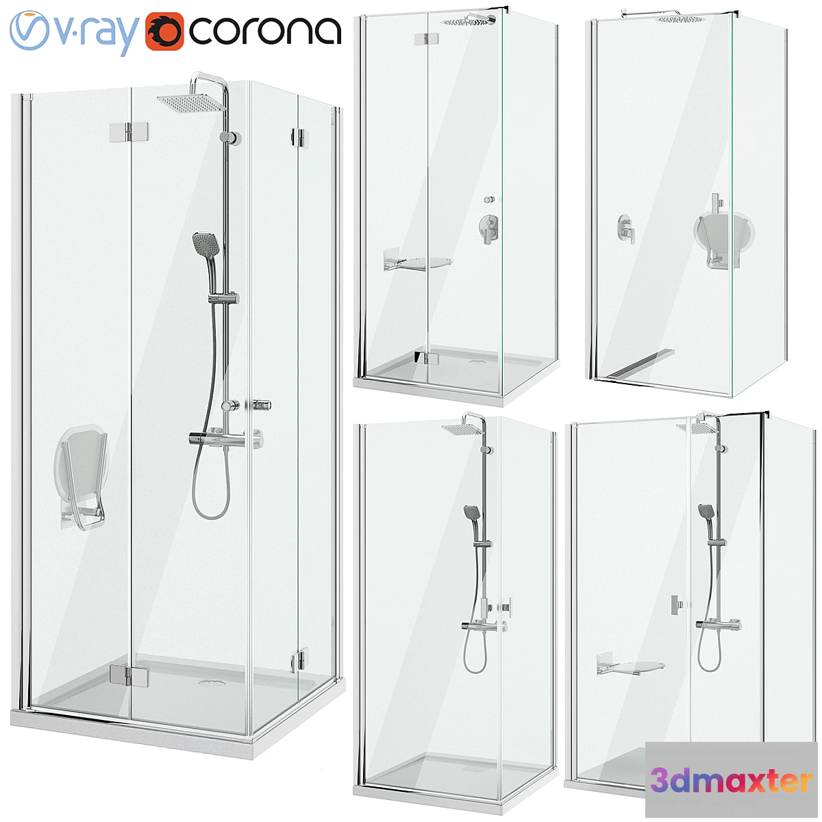 687072 - Shower cabins Radaway Nes 8 set 137