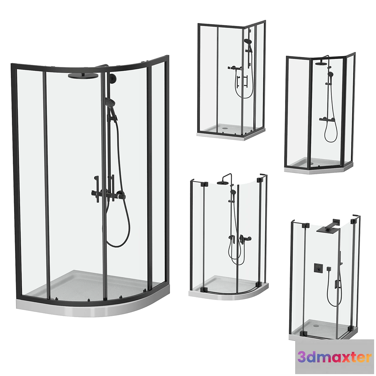 765915 - Shower enclosures Cezares set 2