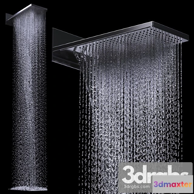 912636 - Axor Overhead Shower 250 580 3jet